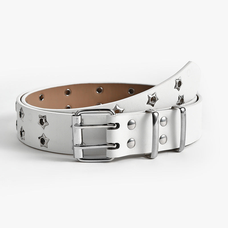 Women's Stars Decorative Double-row Belts