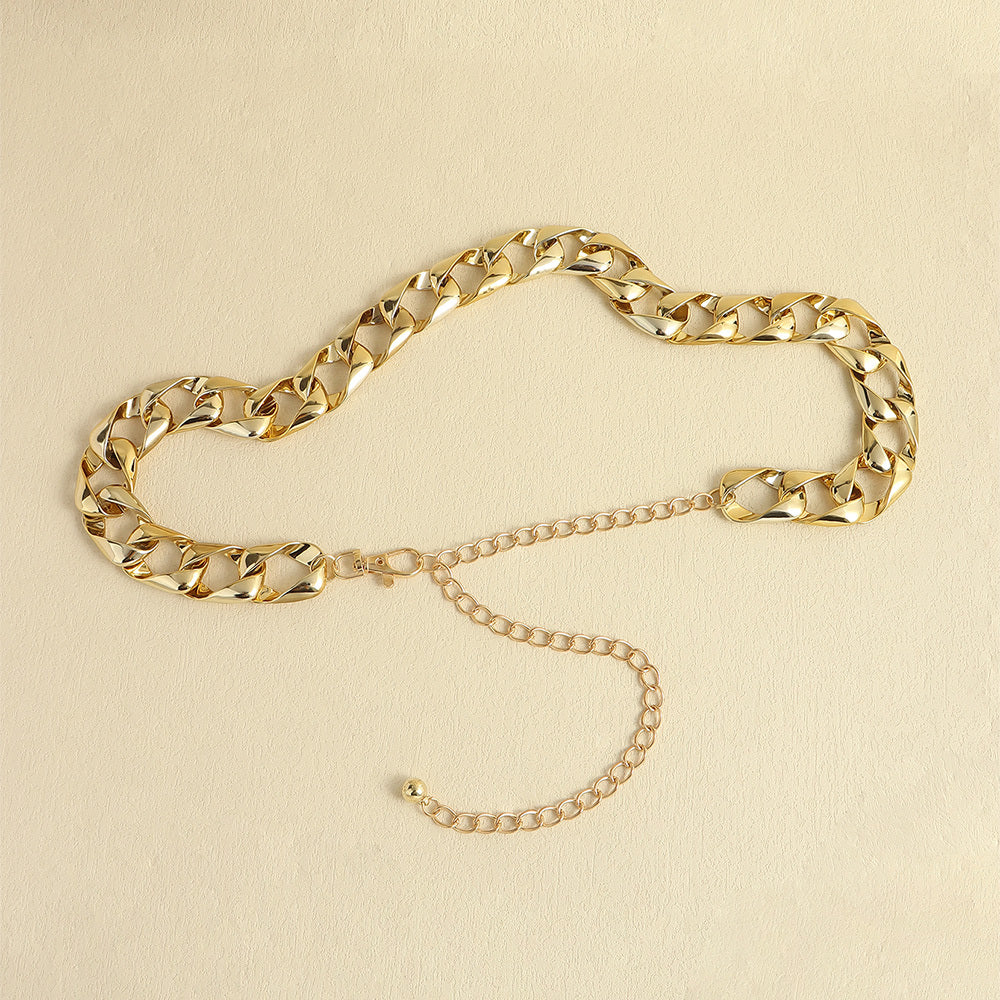 Large Waist Chain Belt Decorative Waist Chain