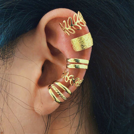 Goldtone Ear Cuffs