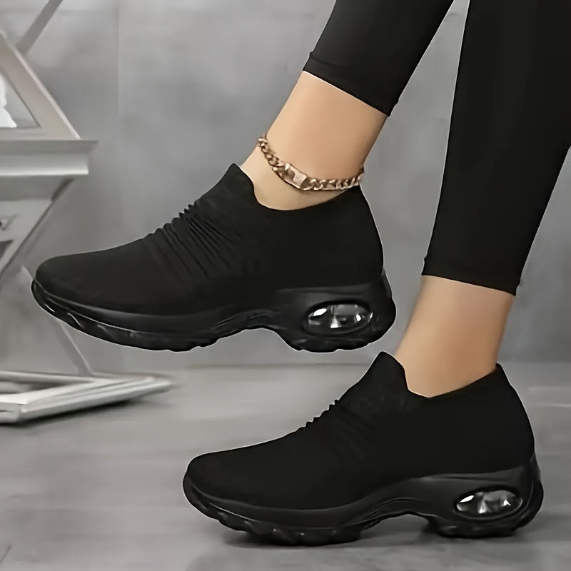 Women's Breathable Mesh Slip-On Sneakers