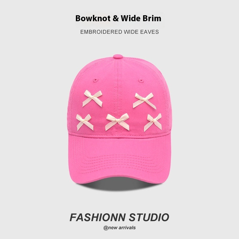 Sweet Trendy Bow Baseball Cap