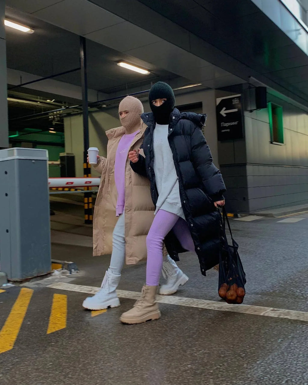 Hooded Puffer Coat Bazaare Mart Hooded Puffer Coat