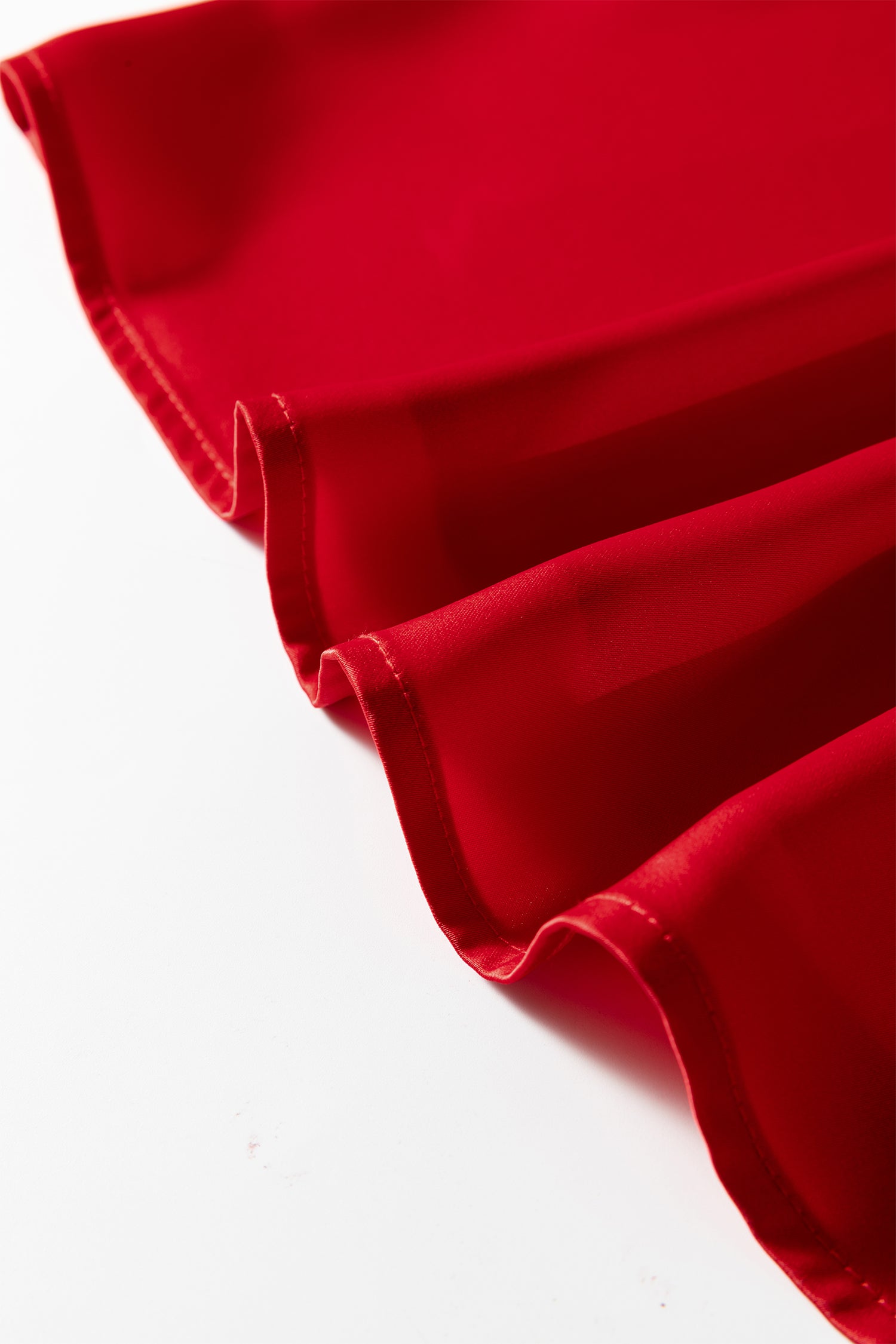 Solid Color Frilled V Neck Bow Detail 3/4 Sleeve Blouse Bazaare Mart Tops/Blouses & Shirts