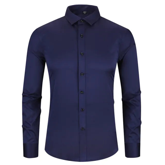 Anti-Wrinkle Men's Long Sleeve Shirt