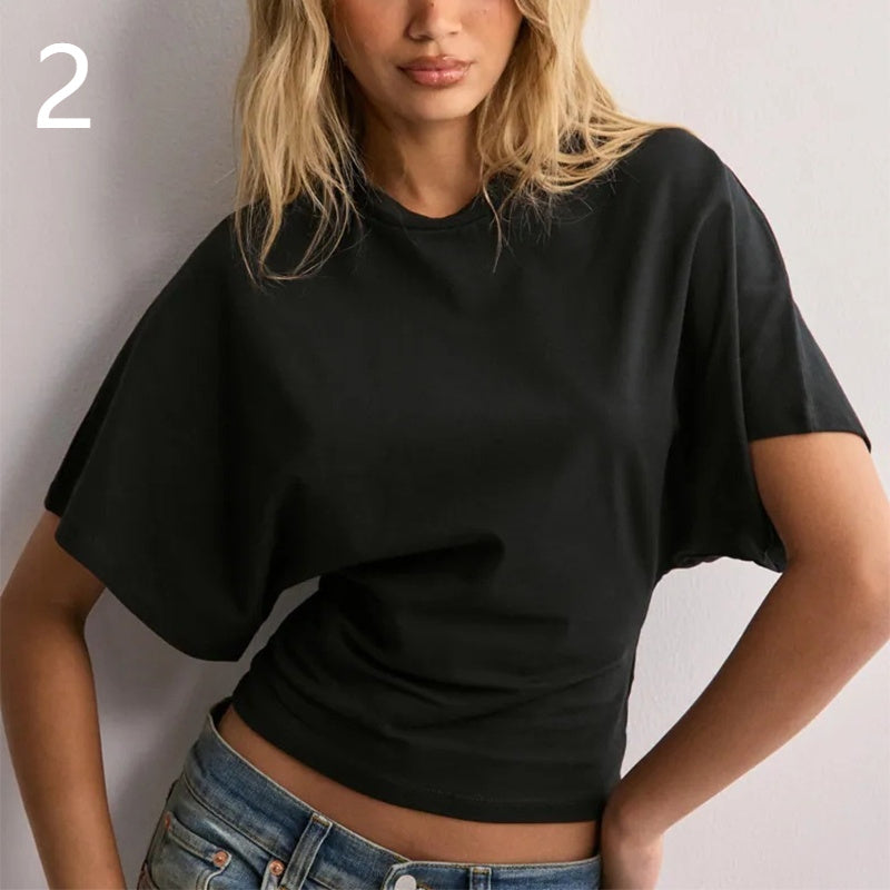 Batwing Sleeve T-shirt A4x2 M CJ Dropshipping Bat-Wing Blouse