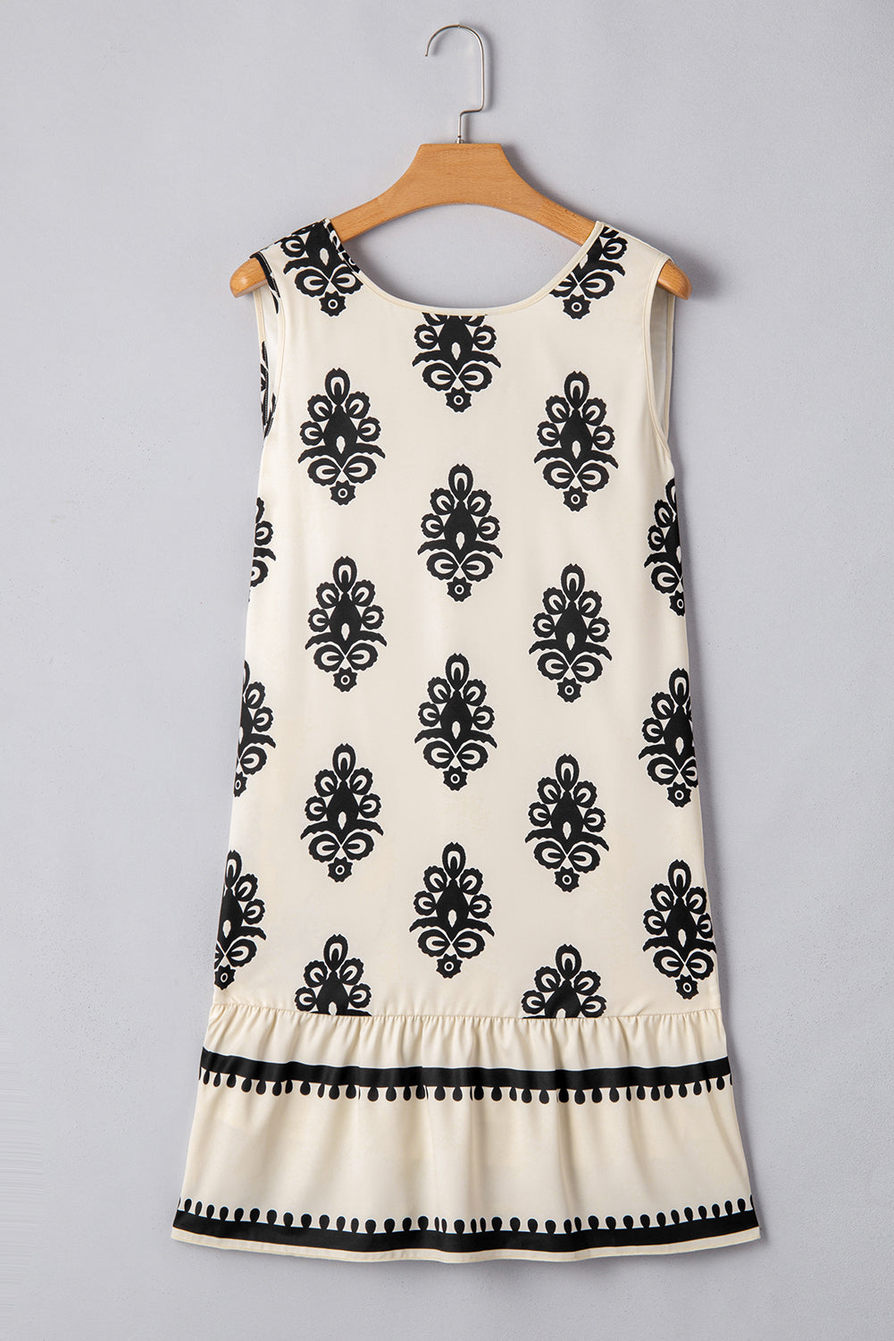 B&W Geo Sleeveless Mini