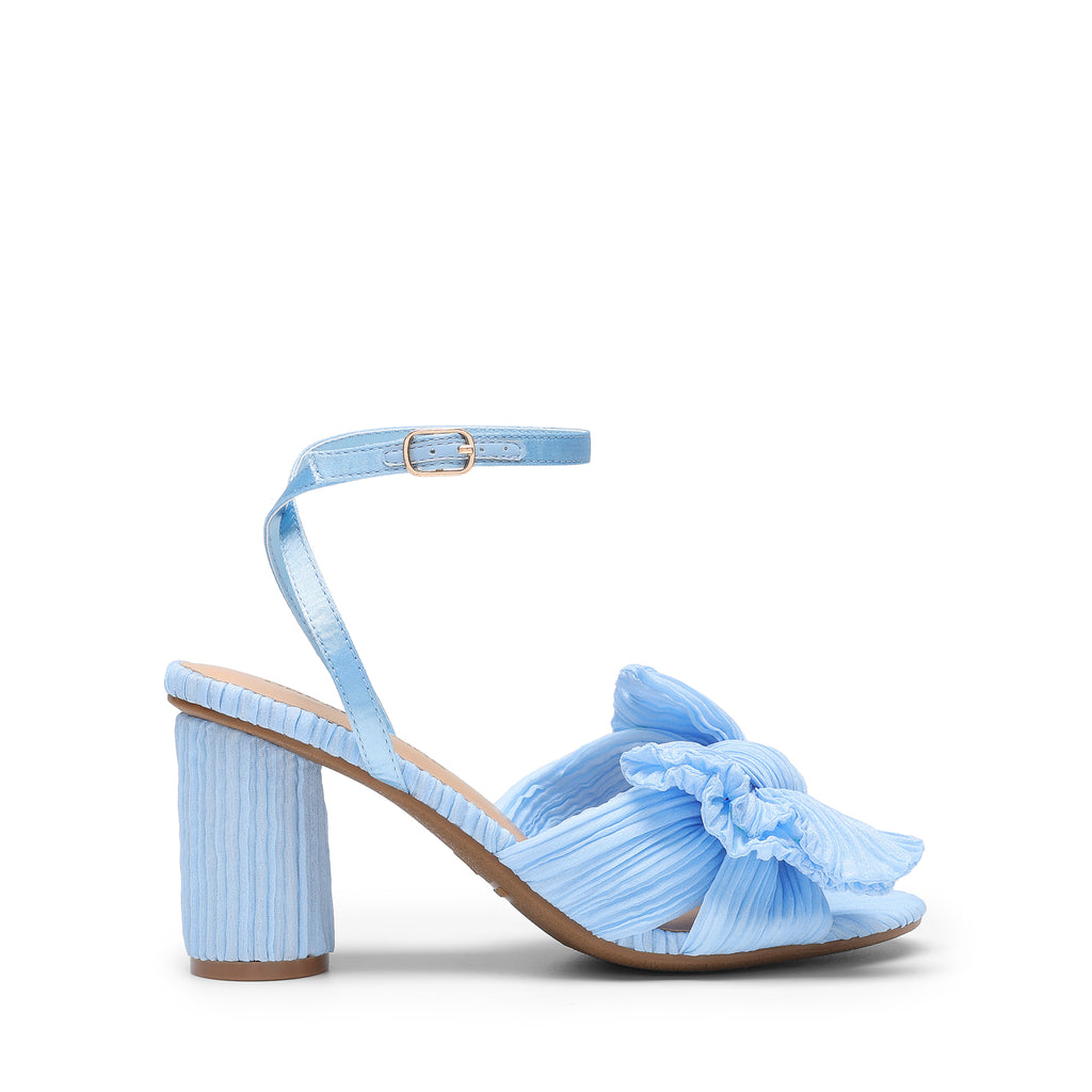 Bow Chunky Heels Dress Sandals
