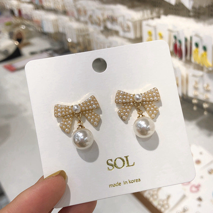 Personality Tassel and Stud Earrings