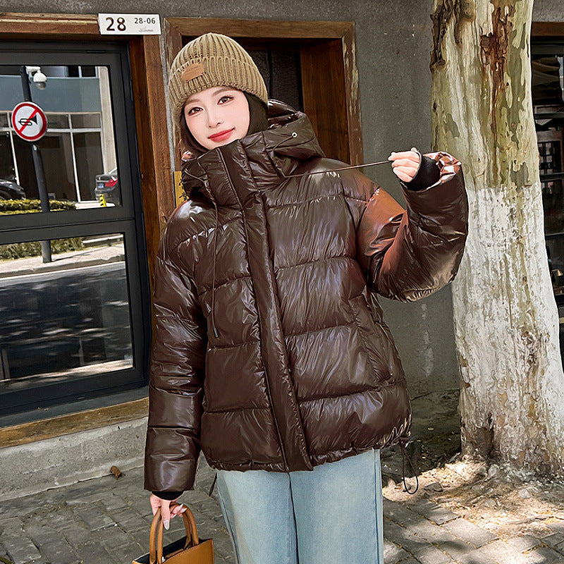 Retro Hooded Puffer Jacket