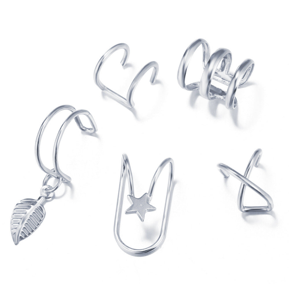 Five-Piece Ear Cuff Set