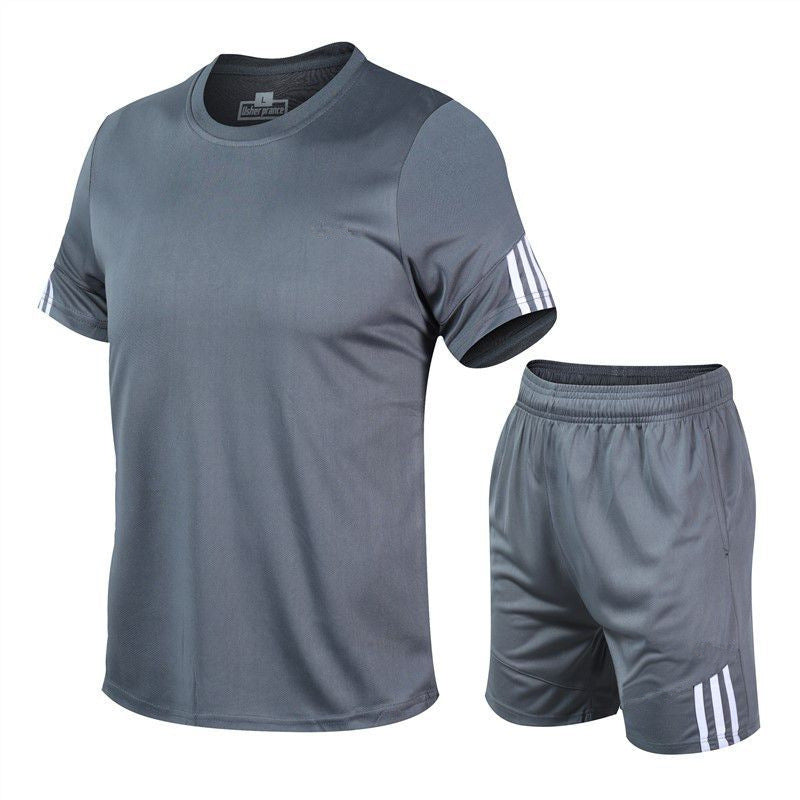 Men's Silver Quick Drying Track Suit