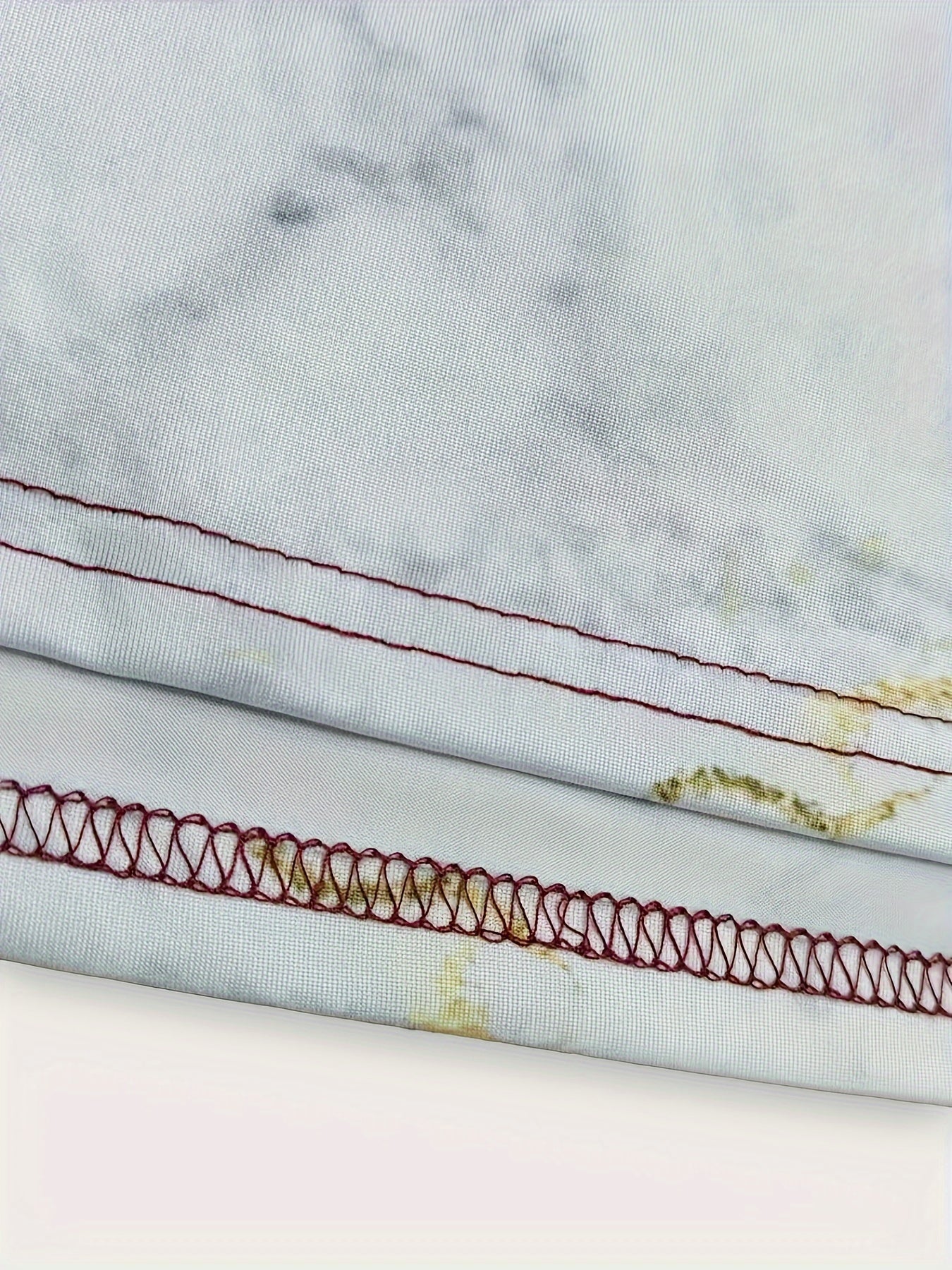 Plus Size Abstract Print Pants Outfit