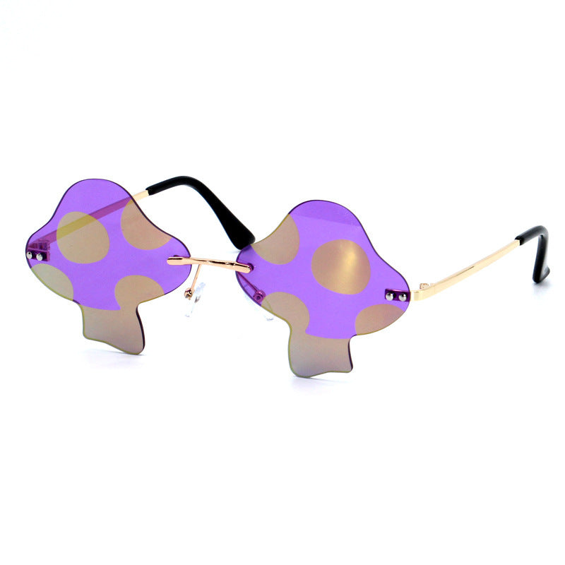 Trendy Rimless Mushroom Sunglasses