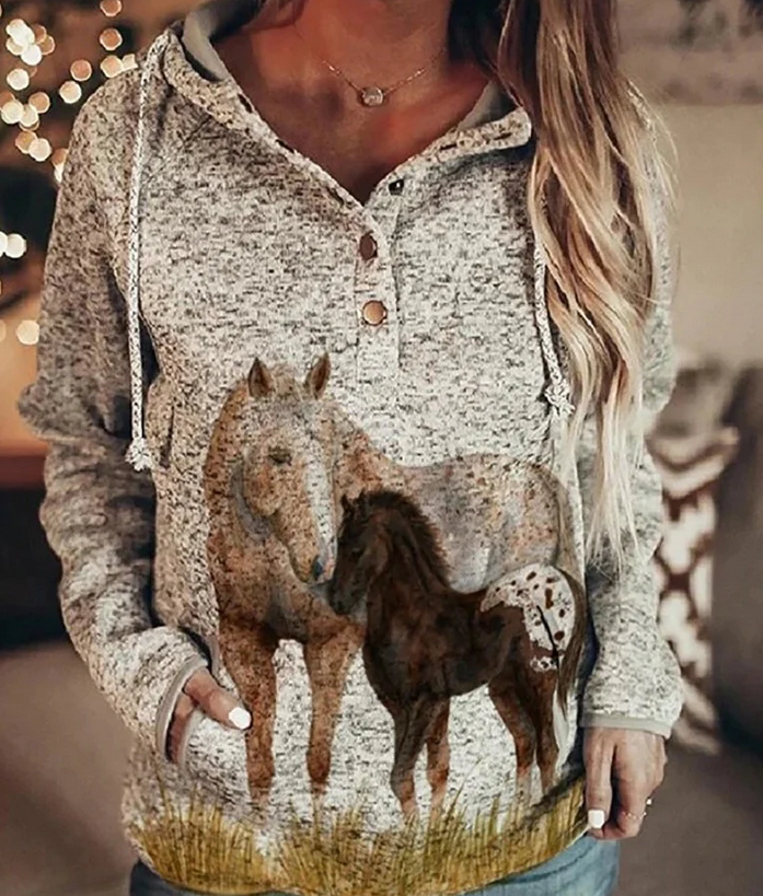 Women's Horse Hoodie