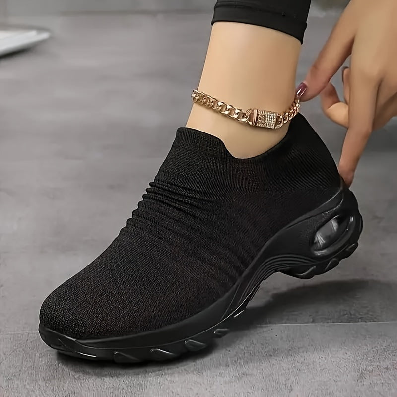 Women's Breathable Mesh Slip-On Sneakers