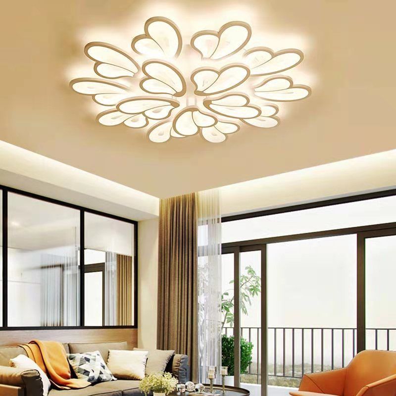 Gold Acrylic Butterfly Ceiling Light