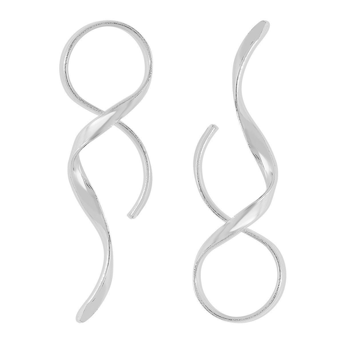 Simple Asymmetric Earrings