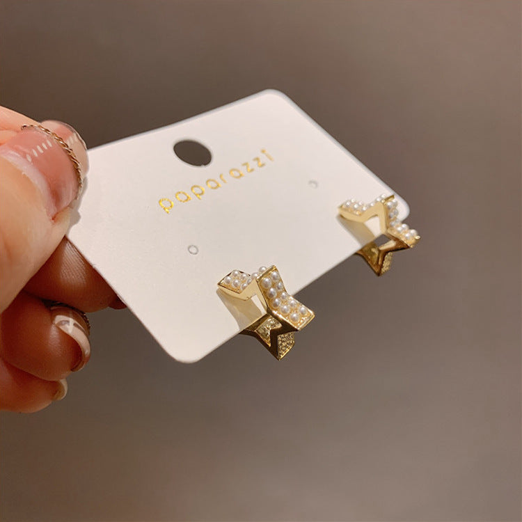 Personality Tassel and Stud Earrings