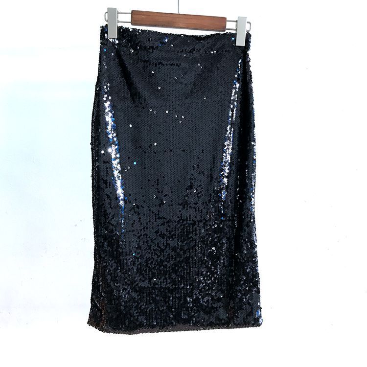 Sequin Midi Skirt