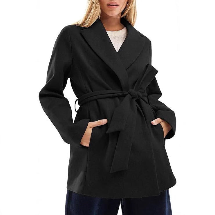 Belted Wrap Pea Coat
