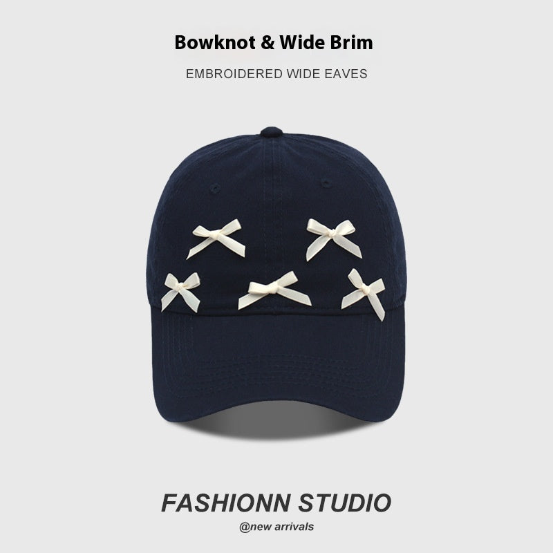 Sweet Trendy Bow Baseball Cap