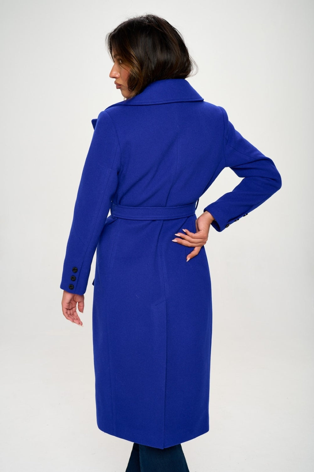 Royal Double-Breasted Dress Coat