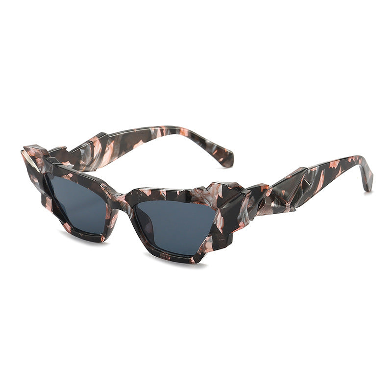 Women's Colorful Irregular Sunglasses