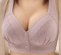 Open Front Bra Gray purple CJ Dropshipping Bras