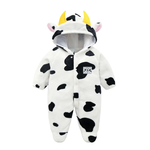 Baby One Piece Hooded Animal Suit Big Cow F Bazaare Mart Baby & Toddler