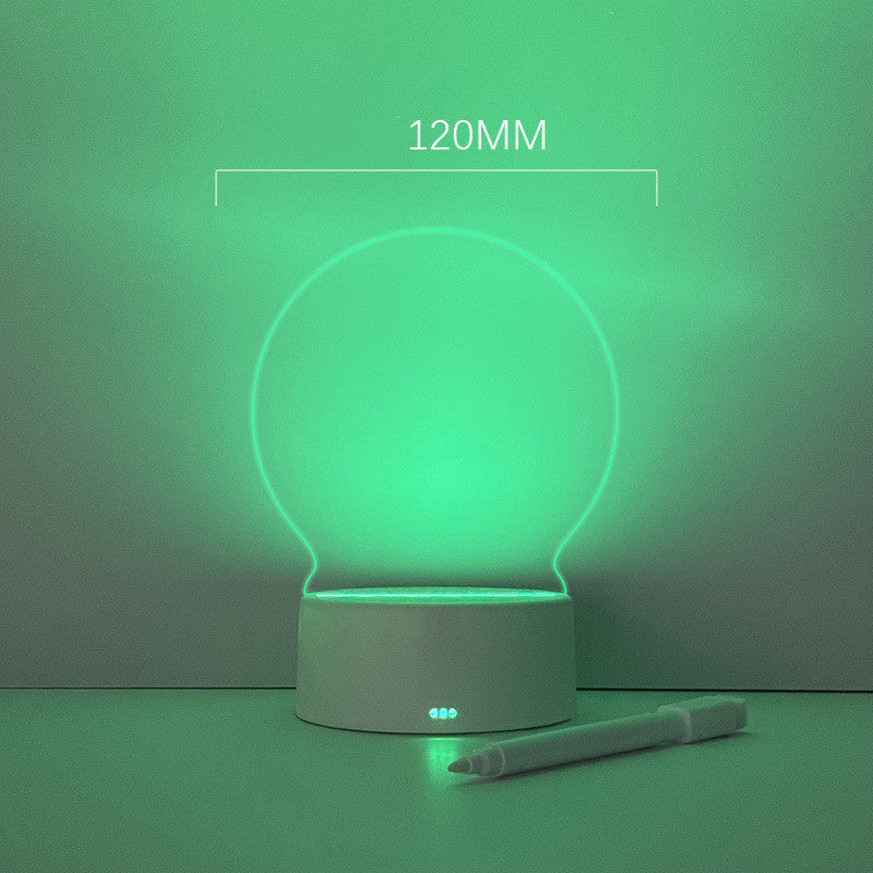 Colorful Light Acrylic Memo