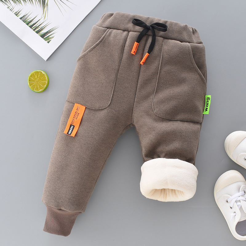 Fleece Baby Warm Snow Pants