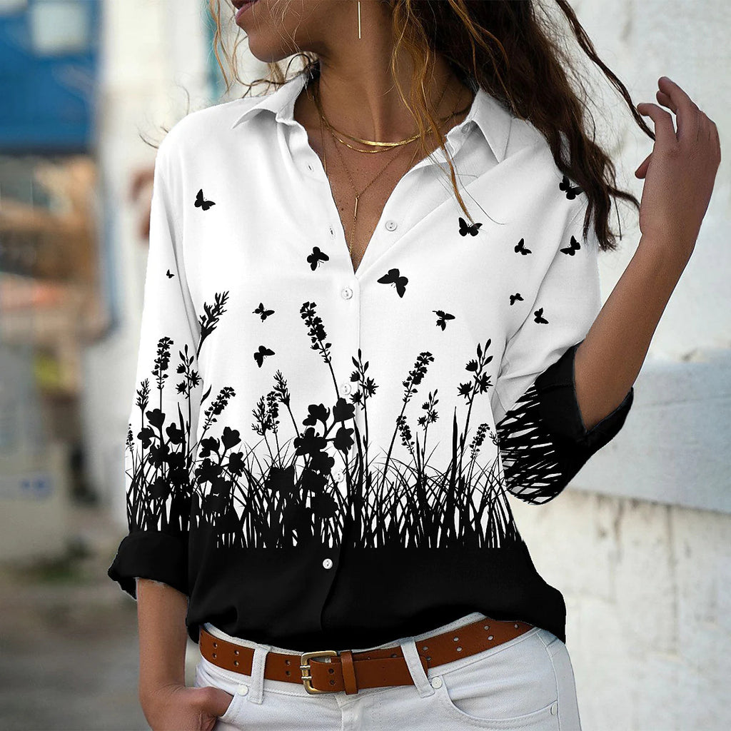 Long Sleeve Printed Shirts