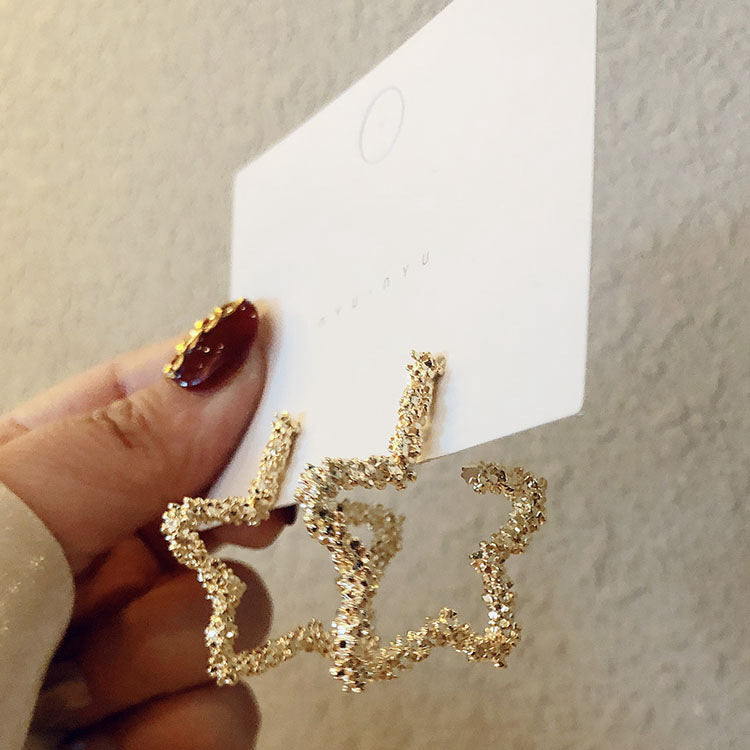 Personality Tassel and Stud Earrings