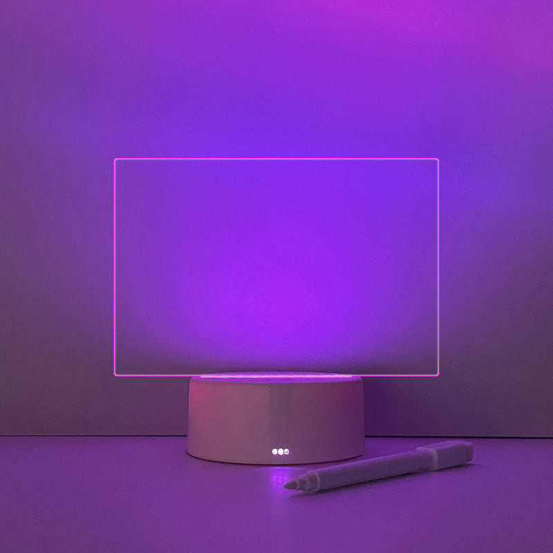 Colorful Light Acrylic Memo