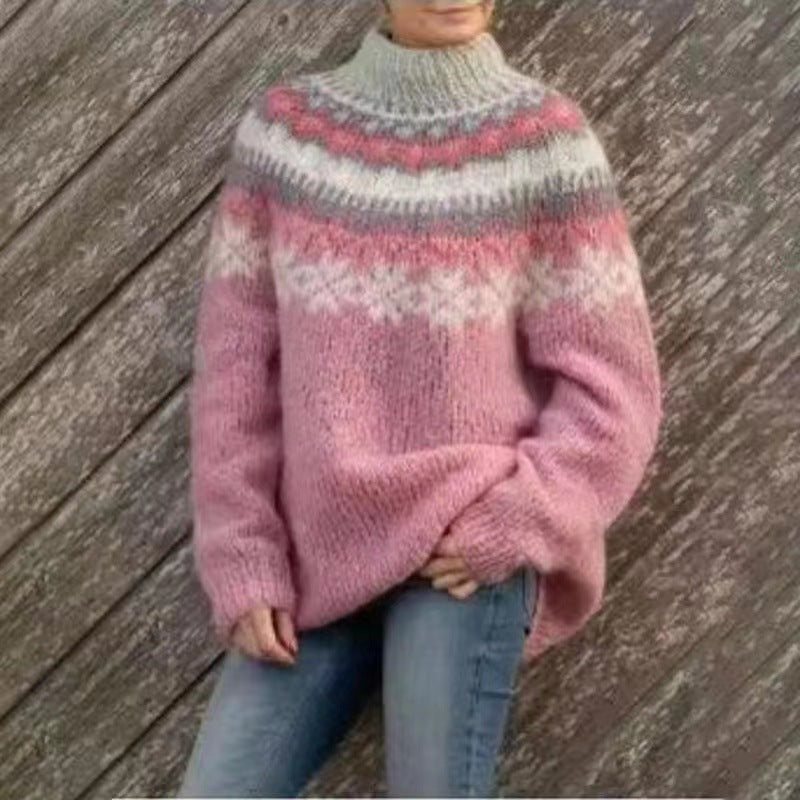 Women's Vintage Ski Sweater