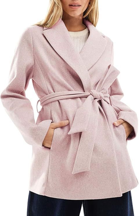 Belted Wrap Pea Coat