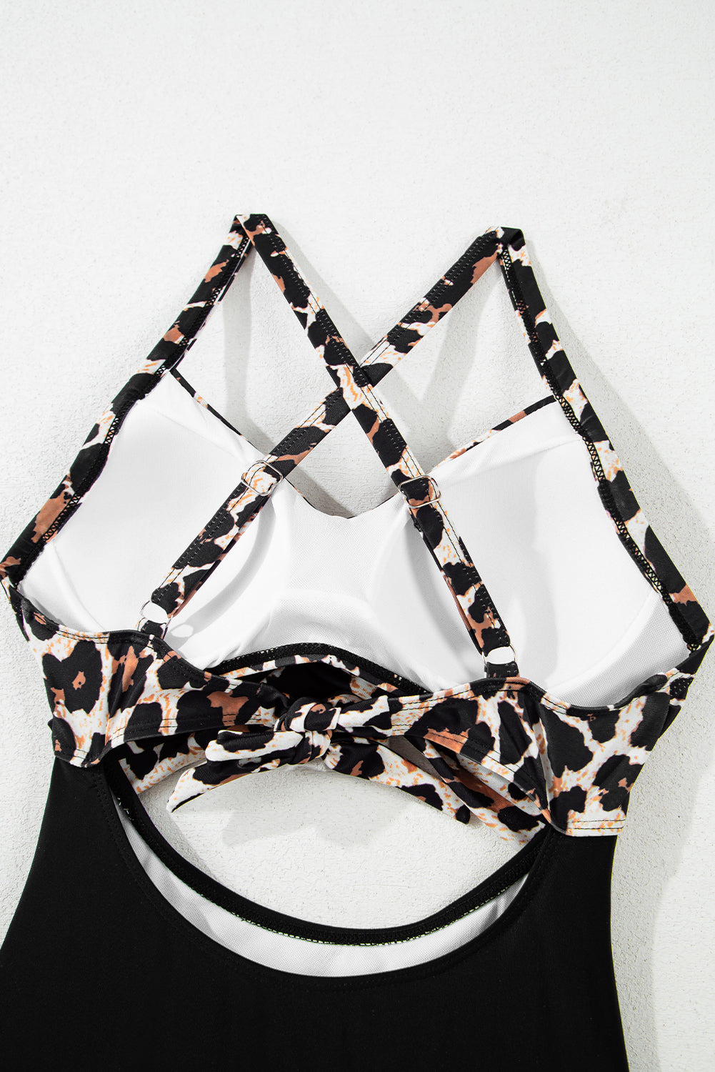 Black Leopard Monokini