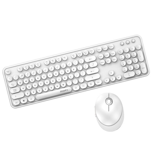 Candy Colored Wireless Keyboard/Mouse Set - Bazaare Mart