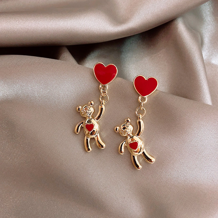 Personality Tassel and Stud Earrings