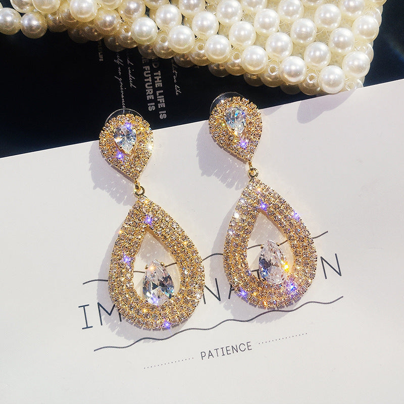 Personality Tassel and Stud Earrings