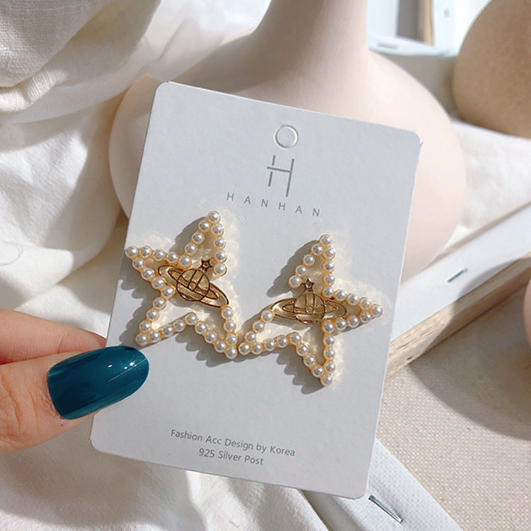 Personality Tassel and Stud Earrings