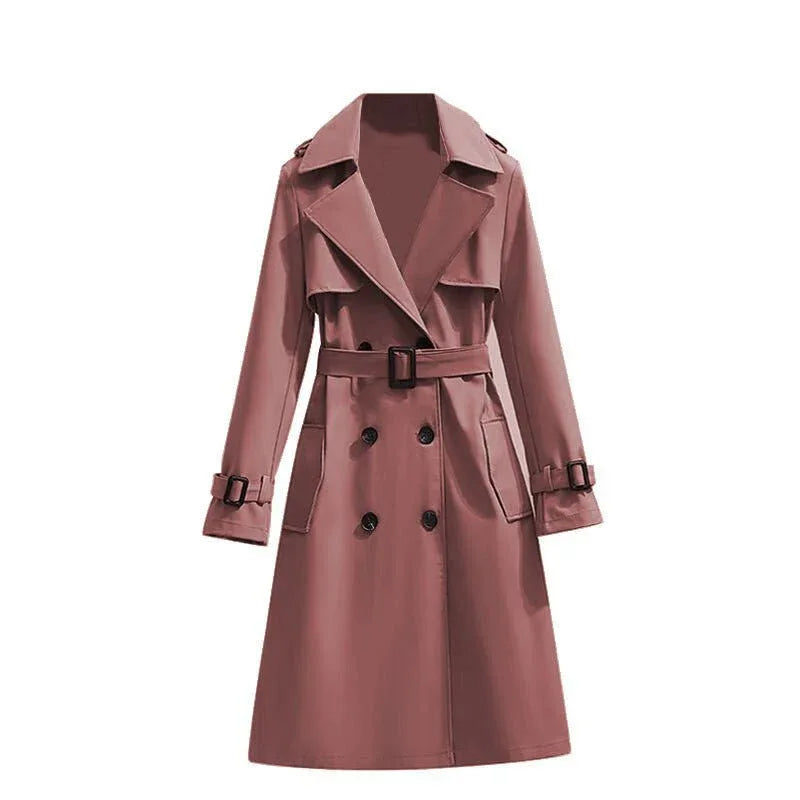 Classic Trench Coat Pink Bazaare Mart Trench Coat