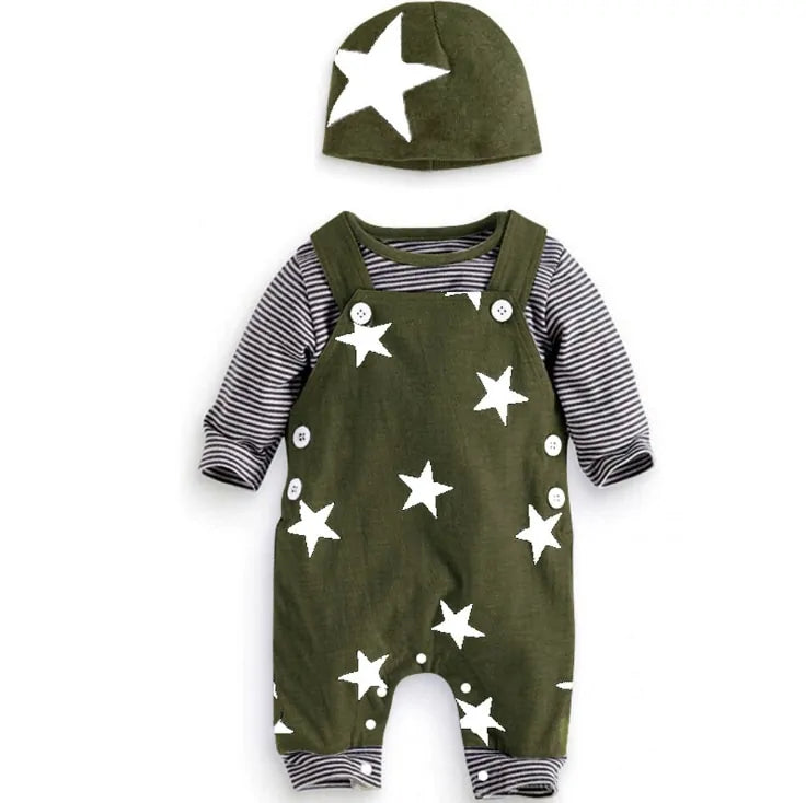 Stars & Stripes 3pc. Baby Boy Clothes