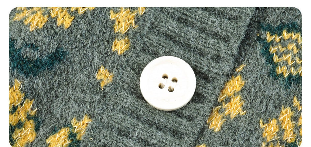 Cropped Floral Cardigan - Bazaare Mart