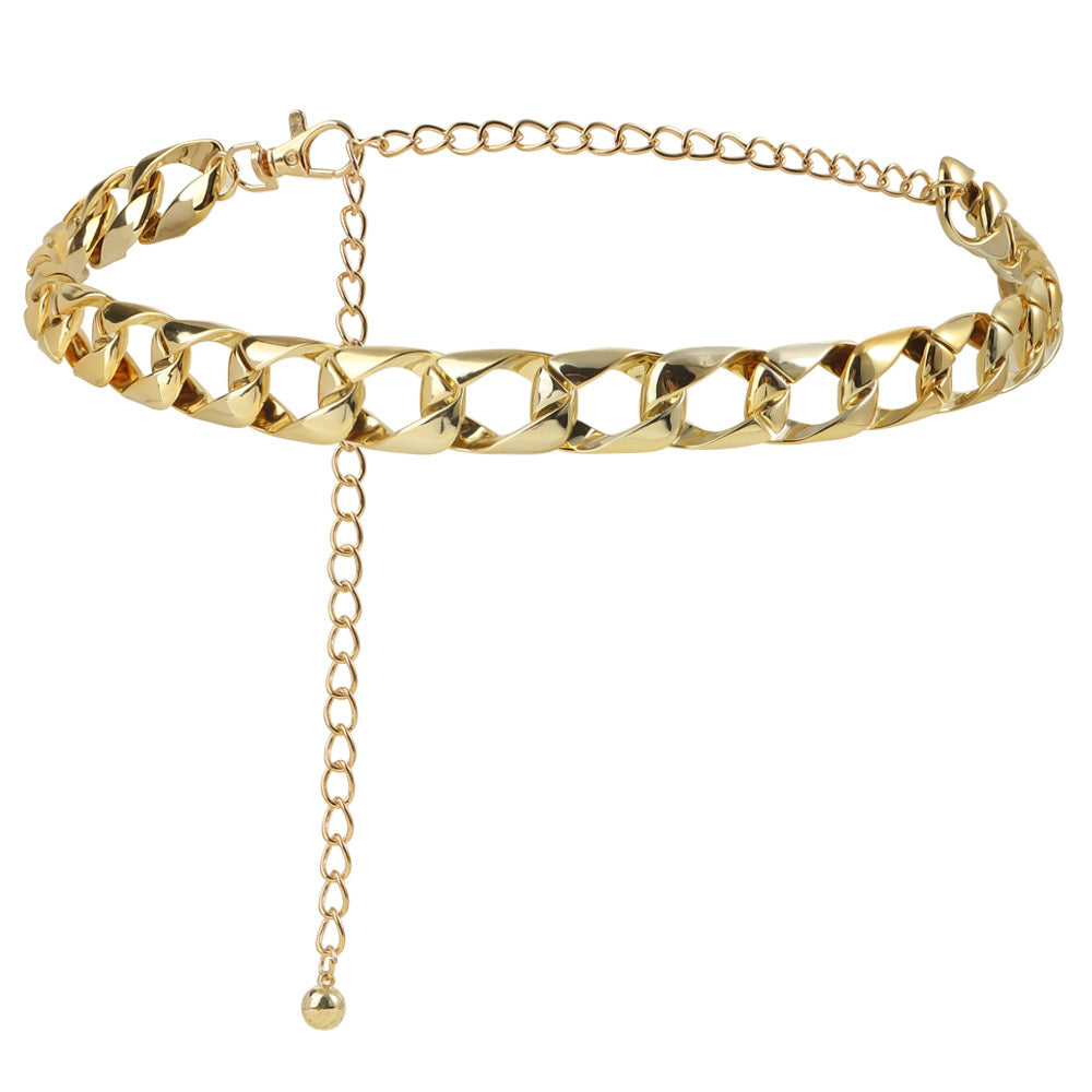 Large Waist Chain Belt Decorative Waist Chain