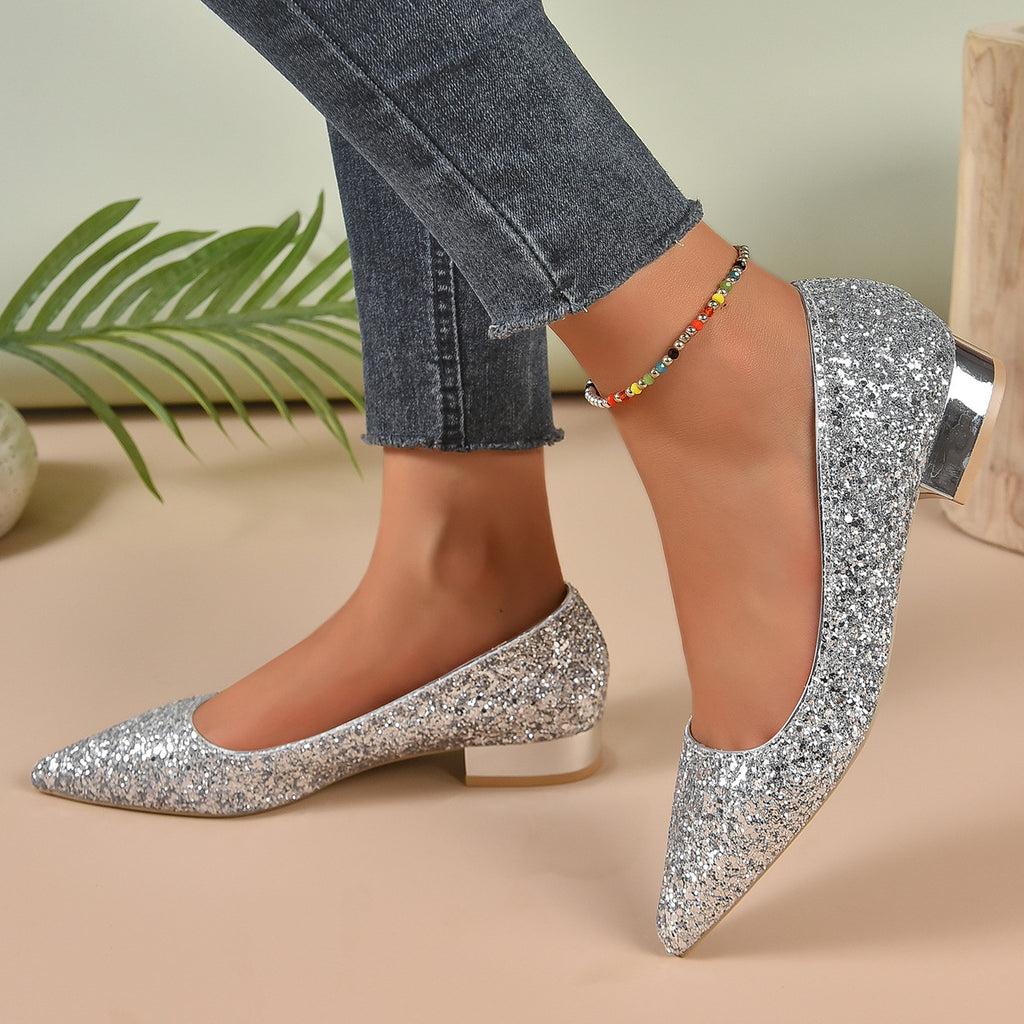 Sequin Flats