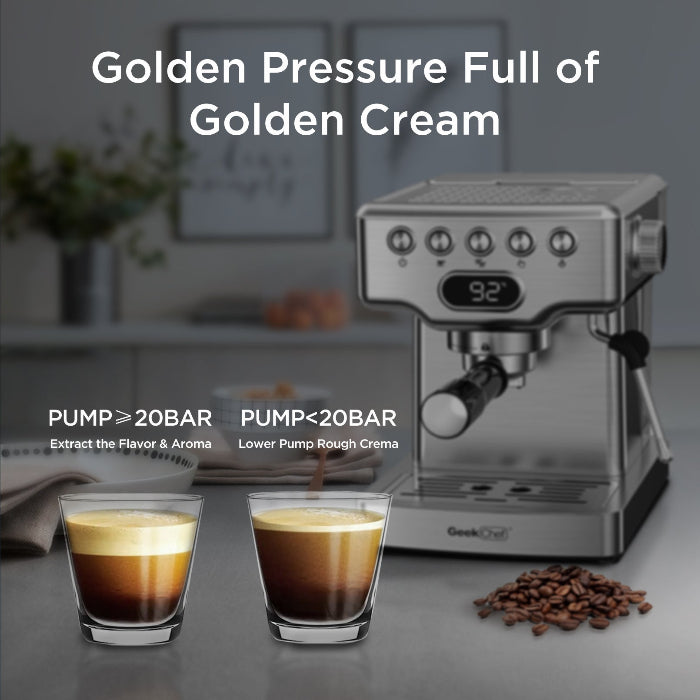Geek Chef Espresso Machine - Bazaare Mart