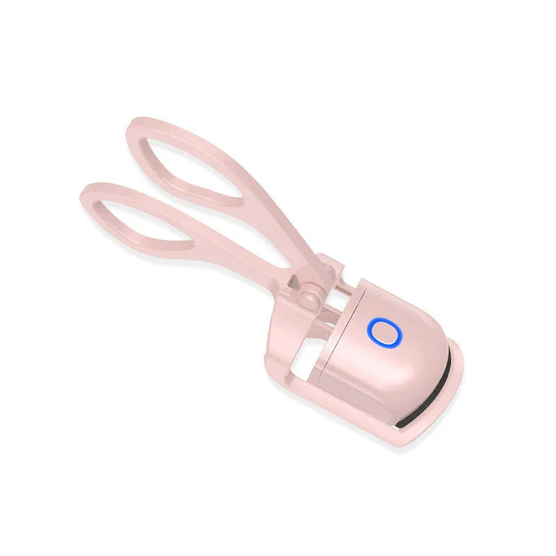 Heated Eyelash Curler Pink USB 1PC Bazaare Mart Heated Eyelash Curler