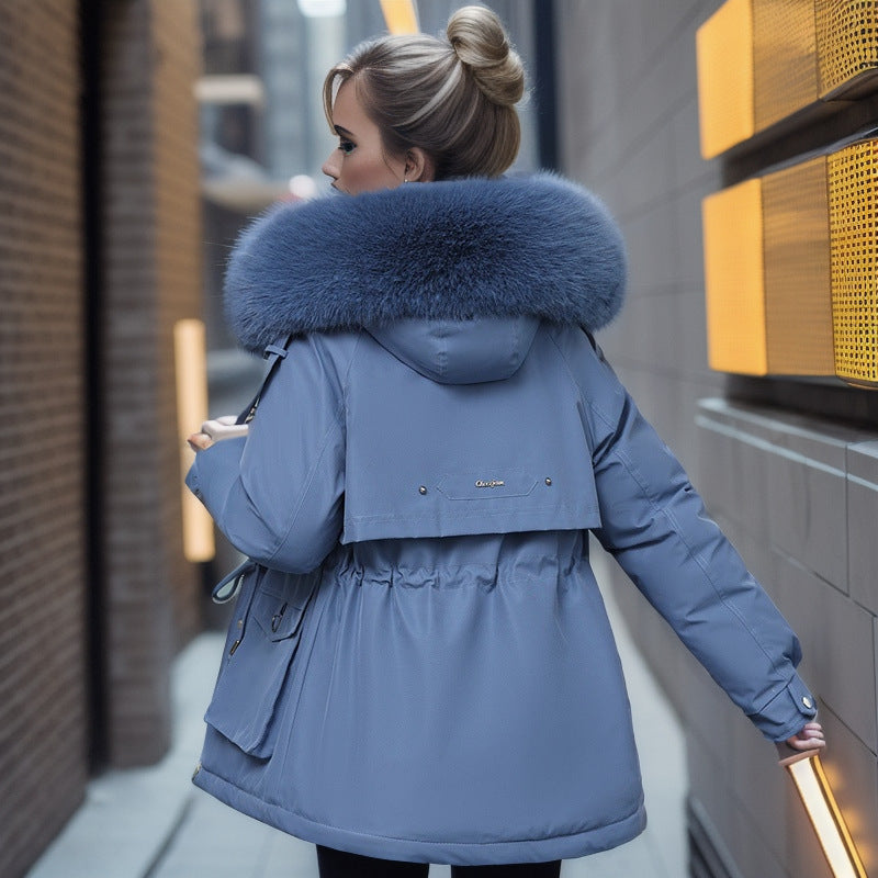 Faux Fur Lined Winter Coat