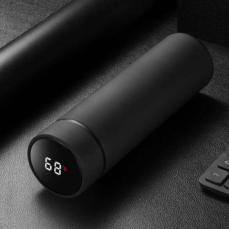 Sleek Stainless Steel Double Wall Vacuum Insulated Thermos